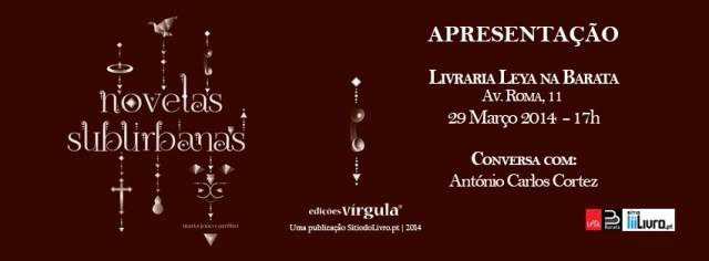 Lançamento da obra Novelas Suburbanas